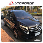 Installed View - Mercedes-Benz Valente: Premium Window Visors