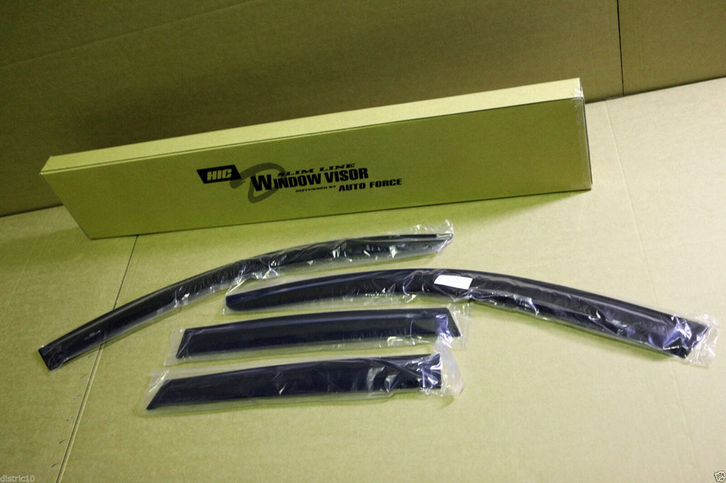 Installed View - Mitsubishi Challenger (1997-2005): Premium Window Visors