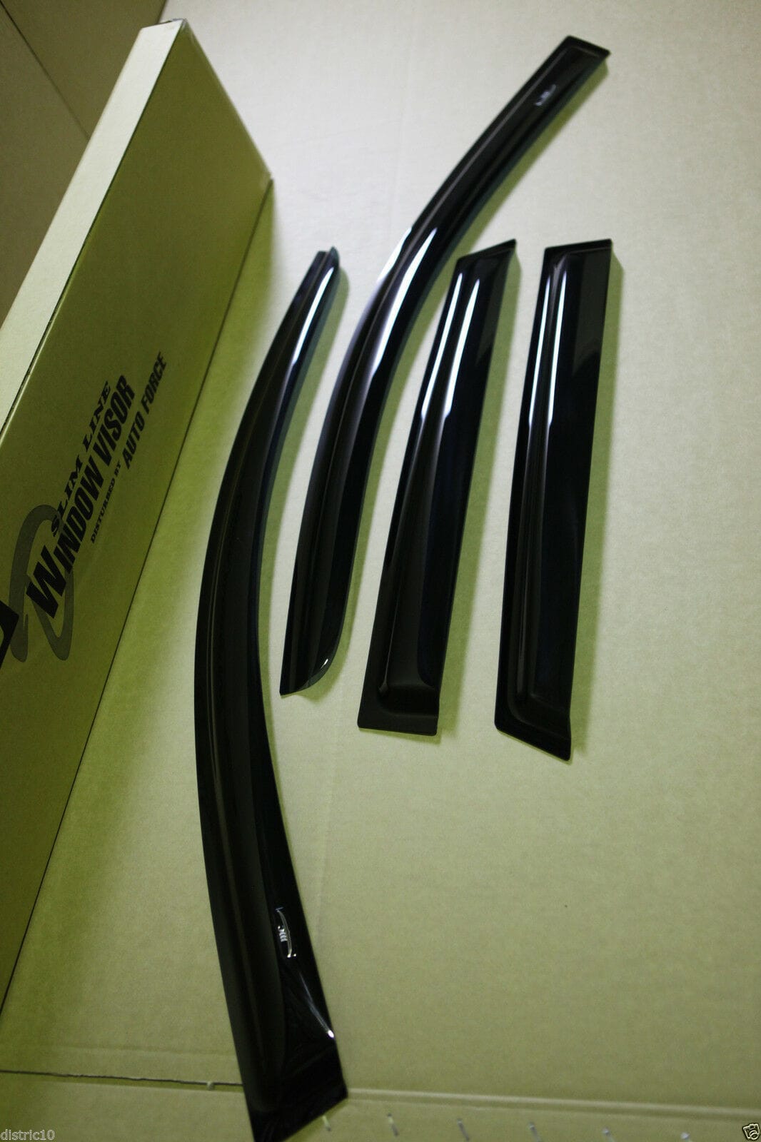 Installed View - Mitsubishi Challenger (1997-2005): Premium Window Visors