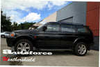 Installed View - Mitsubishi Challenger (1997-2005): Premium Window Visors