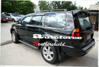Installed View - Mitsubishi Challenger (1997-2005): Premium Window Visors