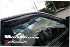 Installed View - Mitsubishi Challenger (1997-2005): Premium Window Visors