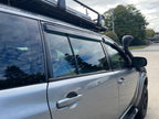Installed View - Mitsubishi Challenger PB / PC (2009-2015): Premium Window Visors