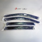 Installed View - Mitsubishi Evolution 7 / 8 / 9 (CT9A): Premium Window Visors