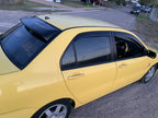 Installed View - Mitsubishi Evolution 7 8 9 Sedan (2001-2007): Premium Roof Spoiler
