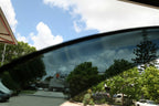 Installed View - Mitsubishi Evolution X (CZ4A): Premium Window Visors