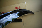 Installed View - Mitsubishi Evolution X (CZ4A): Premium Window Visors