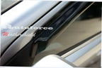 Installed View - Mitsubishi Evolution X (CZ4A): Premium Window Visors
