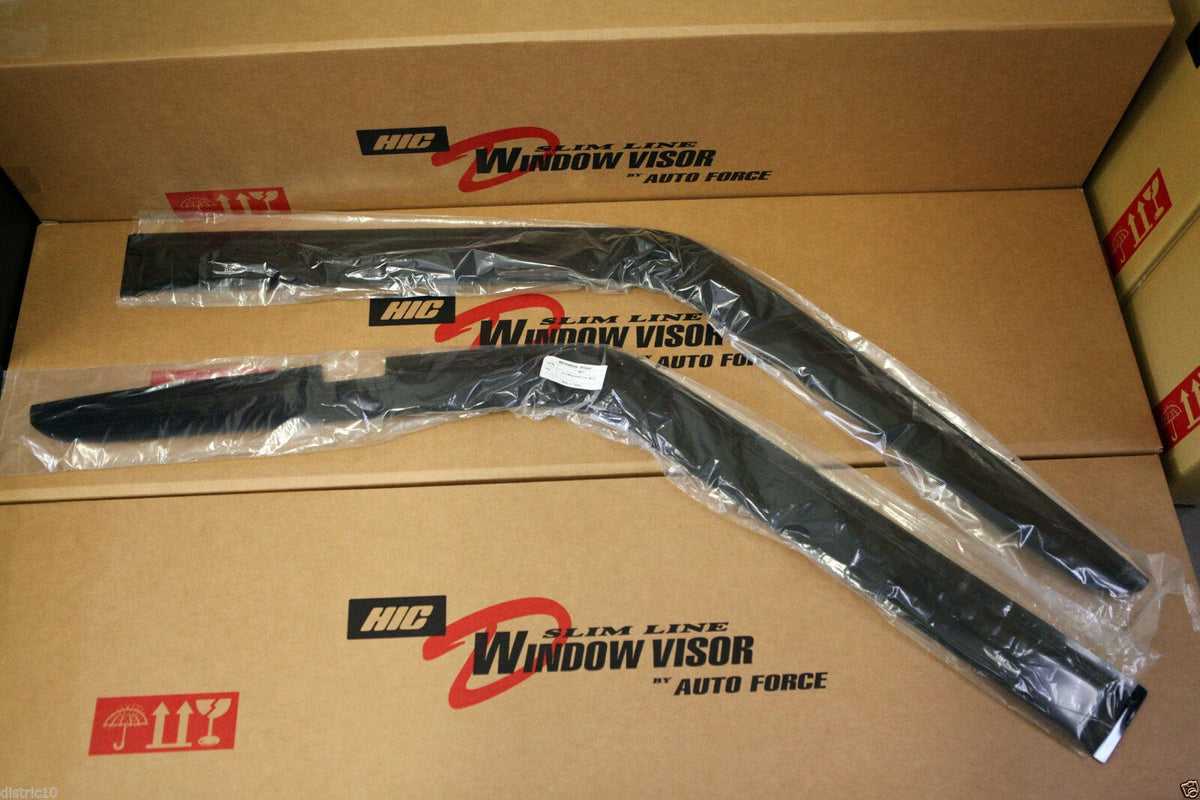 Installed View - Mitsubishi Express Van L300 (1986-2014): Premium Window Visors