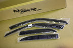 Installed View - Mitsubishi Lancer CC GSR Sedan (1992-1996): Premium Window Visors