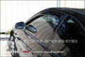 Installed View - Mitsubishi Lancer CE Coupe (1996-2003): Premium Window Visors