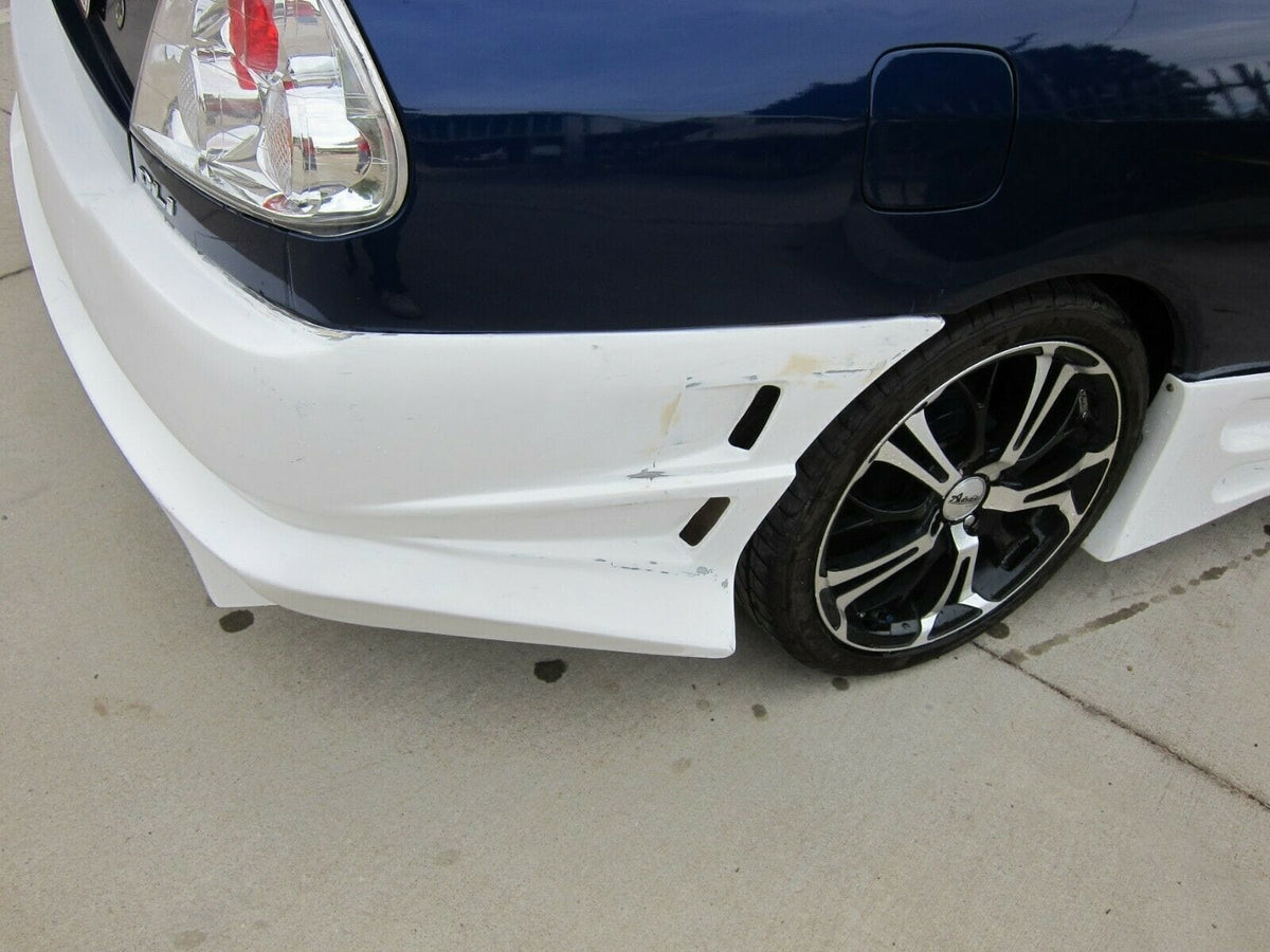 Installed View - Mitsubishi Lancer CE Coupe: Bomex Style Rear Bumper
