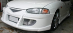 Installed View - Mitsubishi Lancer CE Coupe: Droid Style Front Bumper