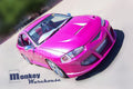 Installed View - Mitsubishi Lancer CE Coupe: Droid Style Front Bumper