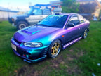 Installed View - Mitsubishi Lancer CE Coupe: Evo 6 Style Front Bumper