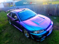 Installed View - Mitsubishi Lancer CE Coupe: Evo 6 Style Front Bumper