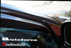 Installed View - Mitsubishi Lancer CE Sedan (1996-2002): Premium Window Visors