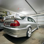 Installed View - Mitsubishi Lancer CE Sedan (1996-2002): Premium Window Visors