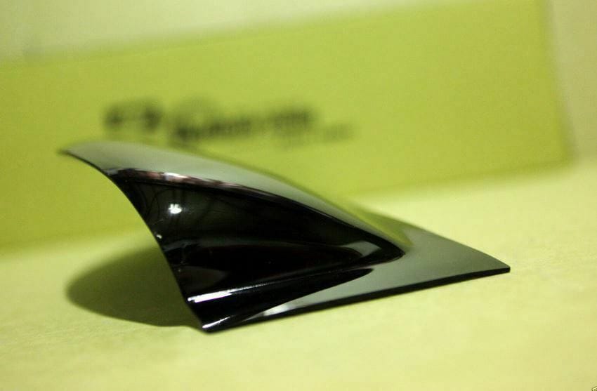 Installed View - Mitsubishi Lancer CH Sedan (2003-2008): Premium Roof Spoiler