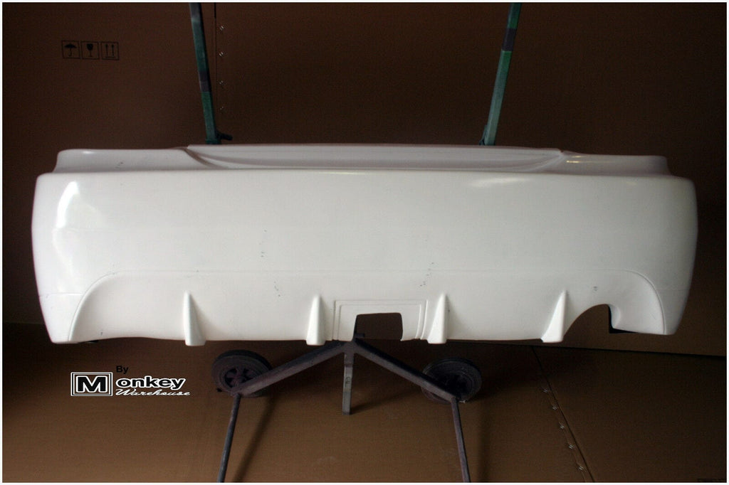 Installed View - Mitsubishi Lancer CH Sedan: Accolade Style Rear Bumper