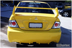 Installed View - Mitsubishi Lancer CH Sedan: Accolade Style Rear Bumper