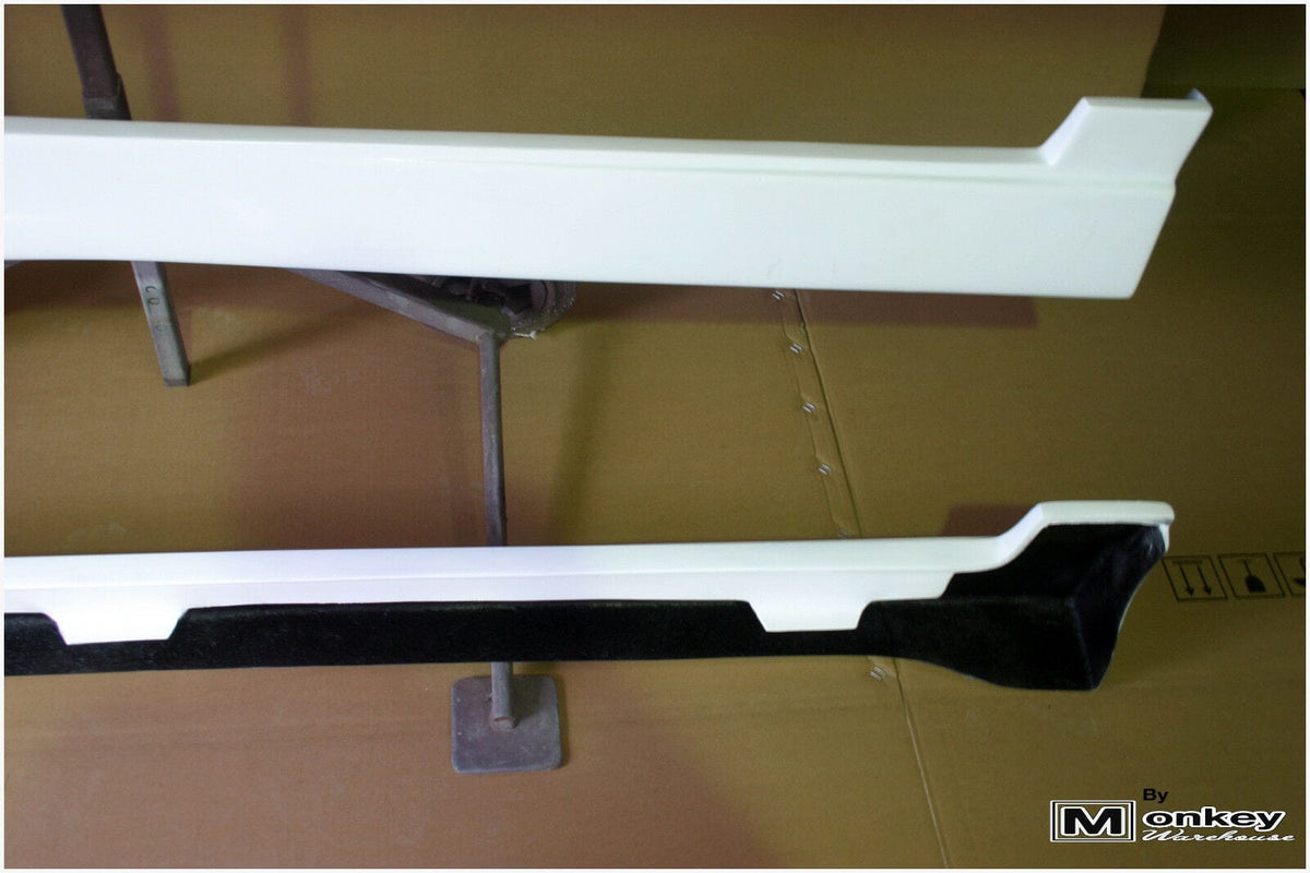 Installed View - Mitsubishi Lancer CH Sedan: Accolade Style Side Skirts