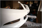 Installed View - Mitsubishi Lancer CH Sedan: Evo 8 Style Front Bumper