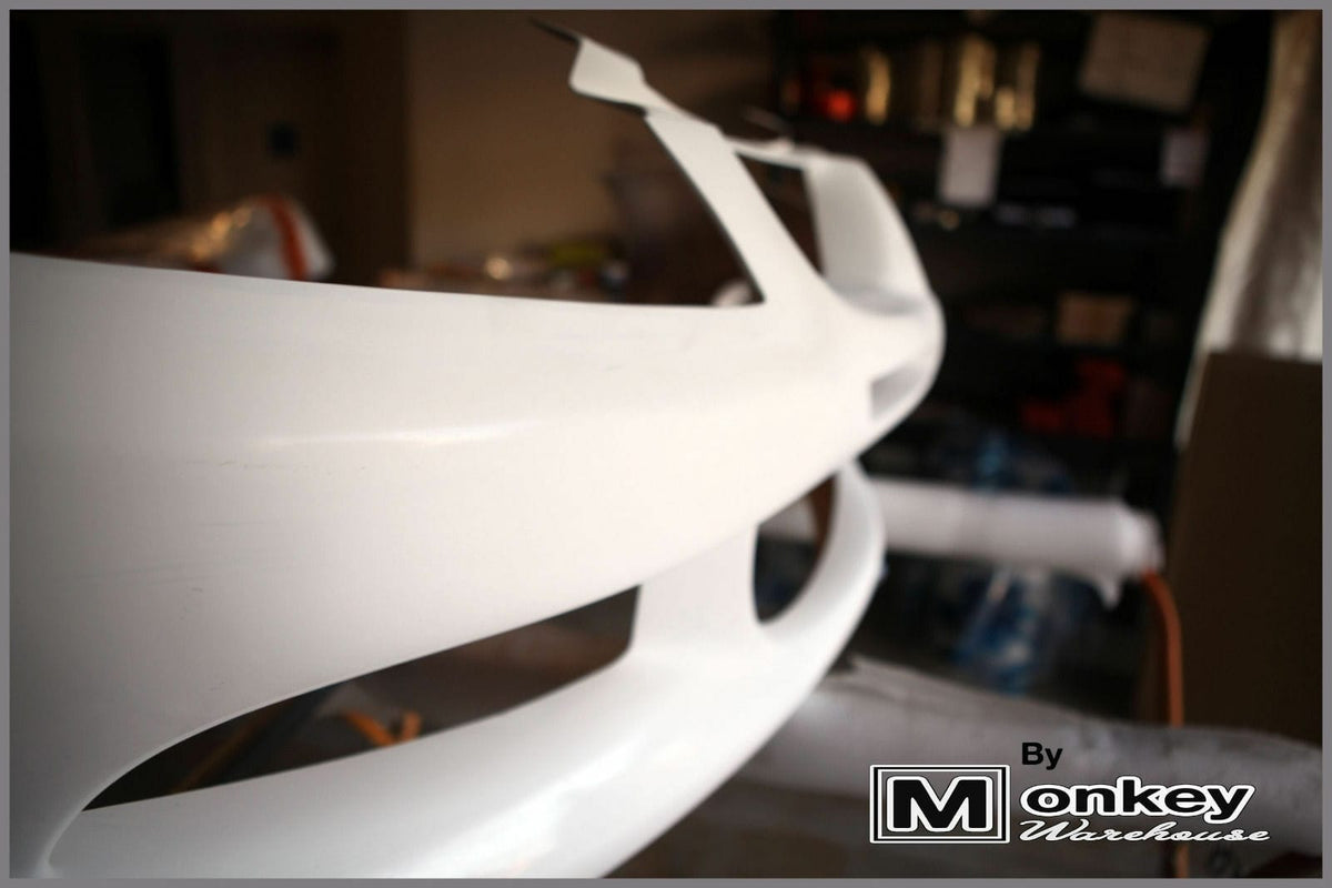 Installed View - Mitsubishi Lancer CH Sedan: Evo 8 Style Front Bumper