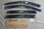 Installed View - Mitsubishi Lancer CJ / CF Sedan (2007-2017): Premium Window Visors