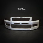 Installed View - Mitsubishi Lancer Evolution 7: Evo 7 Style Front Bumper
