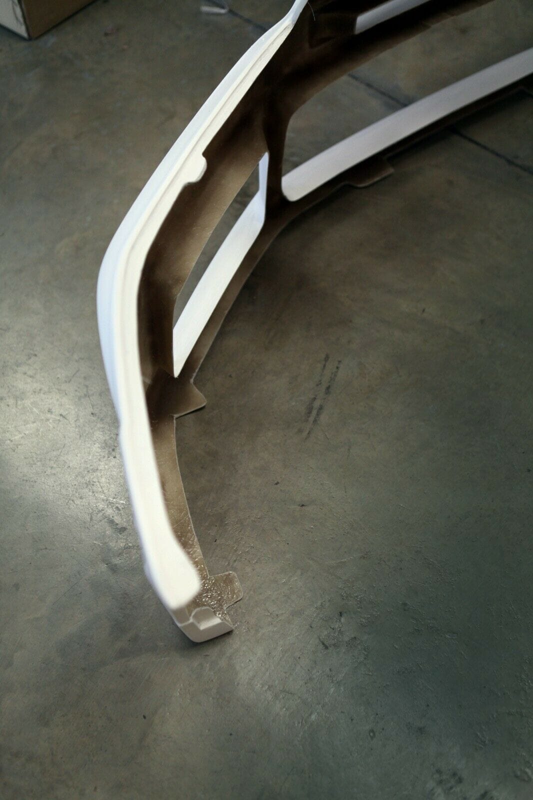Installed View - Mitsubishi Lancer Evolution 7: Evo 7 Style Front Bumper