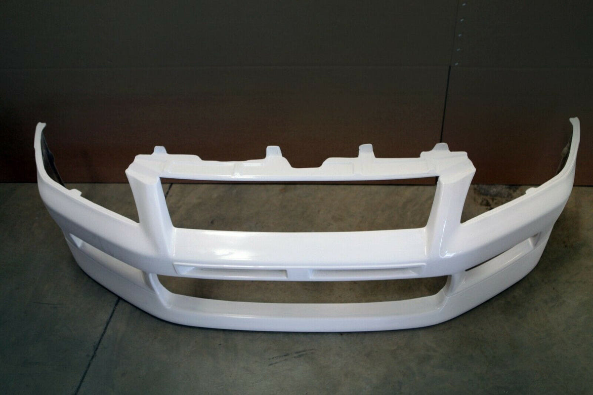 Installed View - Mitsubishi Lancer Evolution 7: Evo 7 Style Front Bumper