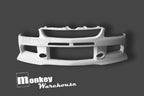 Installed View - Mitsubishi Lancer Evolution 8/9: Evo 9 Style Front Bumper
