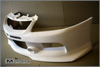 Installed View - Mitsubishi Lancer Evolution 8/9: Evo 9 Style Front Bumper