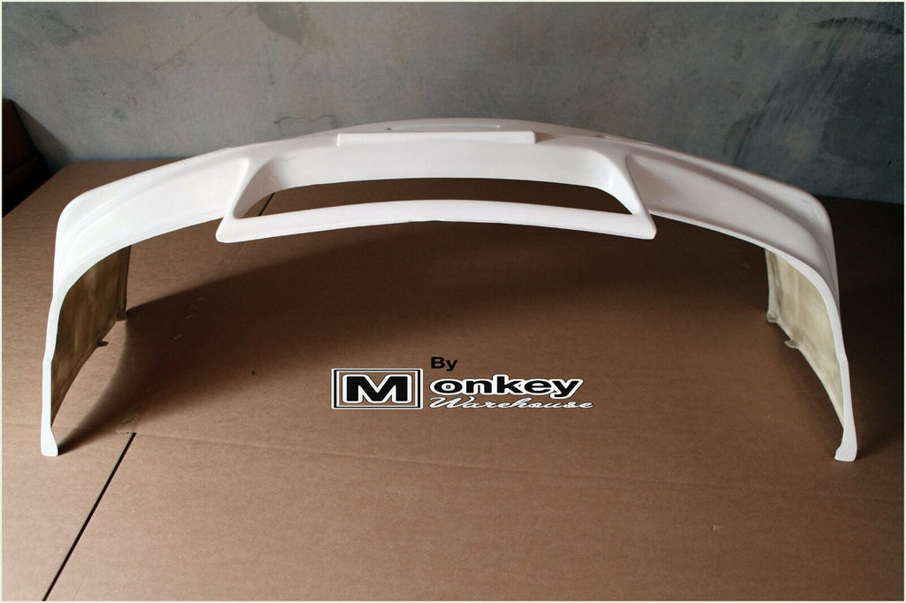 Installed View - Mitsubishi Lancer GSR CC: Evo 3 Style Front Bumper