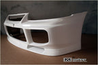 Installed View - Mitsubishi Lancer GSR CC: Evo 3 Style Front Bumper