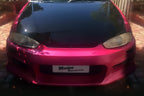 Installed View - Mitsubishi Lancer Mirage CE: Trial Style Front Bumper