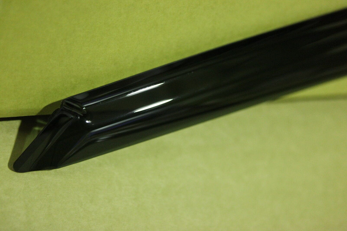 Installed View - Mitsubishi Mirage Hatch (1996-2003): Premium Window Visors