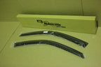 Installed View - Mitsubishi Mirage Hatch (1996-2003): Premium Window Visors