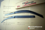 Installed View - Mitsubishi Outlander (2012-2023): Premium Window Visors