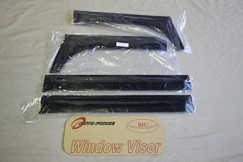 Installed View - Mitsubishi Pajero (1982-1991): Premium Window Visors