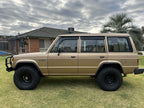 Installed View - Mitsubishi Pajero (1982-1991): Premium Window Visors