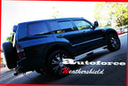 Installed View - Mitsubishi Pajero (2000-2006): Premium Window Visors