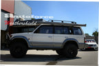 Installed View - Mitsubishi Pajero 5-Door (1991-2000): Premium Window Visors
