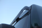 Installed View - Mitsubishi Pajero NM NP (1999-2006): Premium Roof Spoiler Dust Deflector