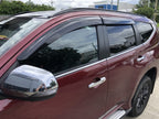 Installed View - Mitsubishi Pajero Sport QE / QF (2015-2023): Premium Window Visors