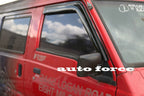 Installed View - Mitsubishi Starwagon (1986-1993): Premium Window Visors