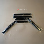Installed View - Mitsubishi Triton MJ MH (1991-1996): Premium Window Visors
