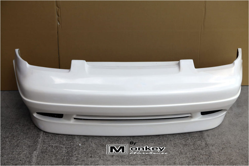 Installed View - Nissan 180SX: Instant Gentleman Style Front Bumper