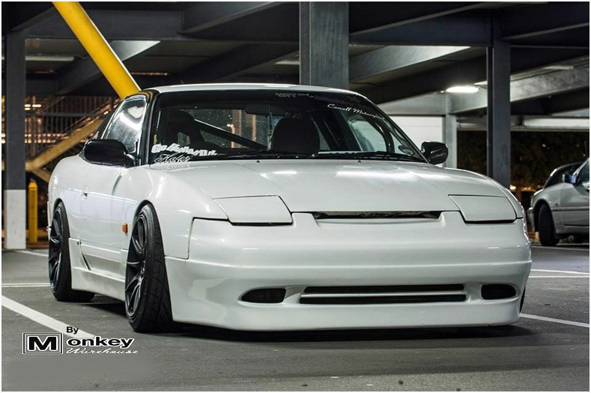 Installed View - Nissan 180SX: Instant Gentleman Style Full Body Kit